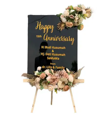 Papan Bunga Akrilik jakabaring